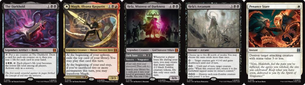 Wizards of the Coast reveals Magic: The Gathering | Marvel: Darkhold Destiny