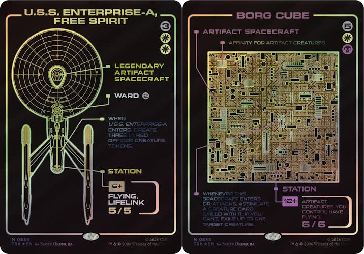 combined image 3 Collecting Magic: The Gathering | Star Trek